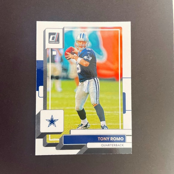 Tony Romo: Dallas Cowboys, Quarterback 2022 Panini Donruss Football #209 - Picture 1 of 2